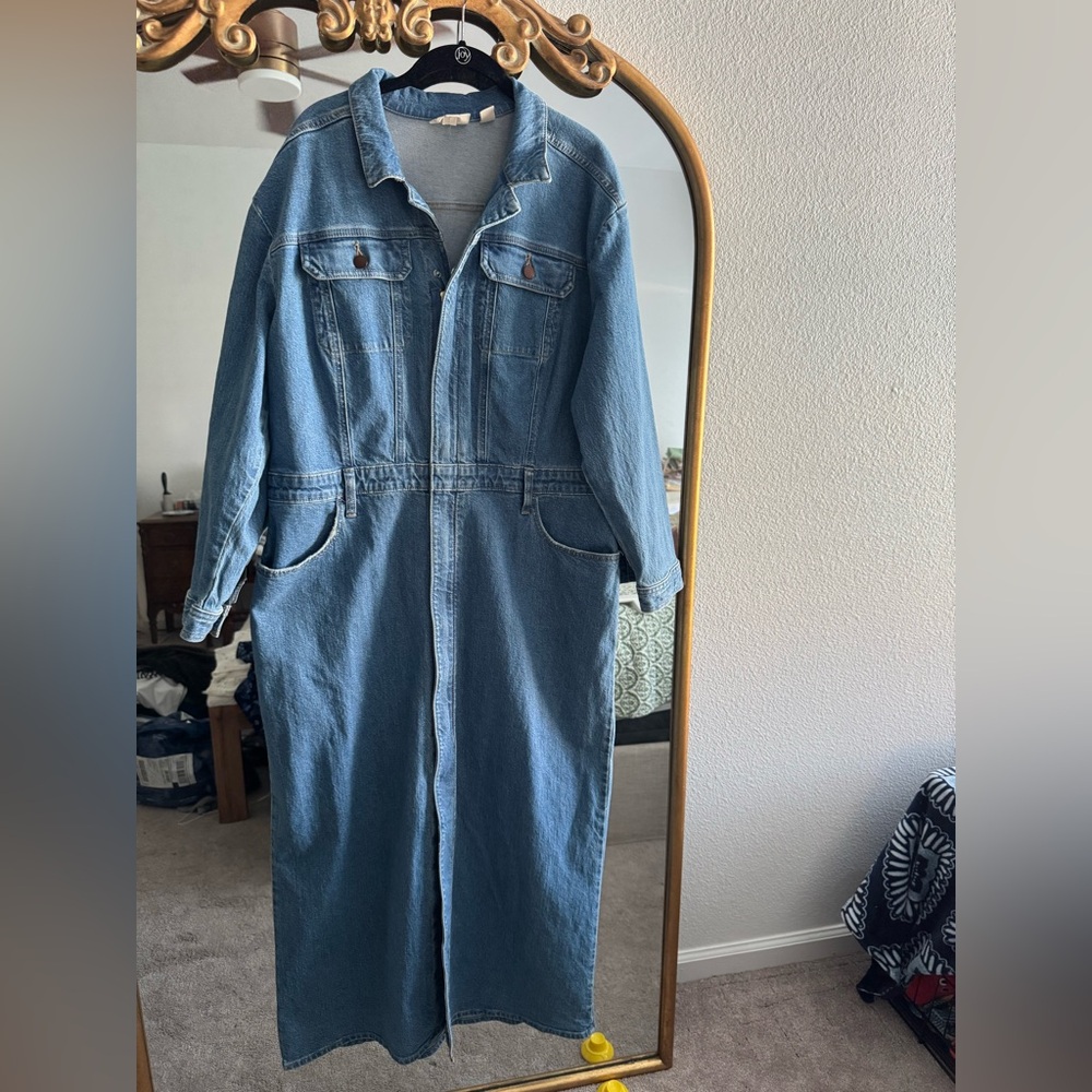 Universal Thread - Jean Utility Maxi Dress